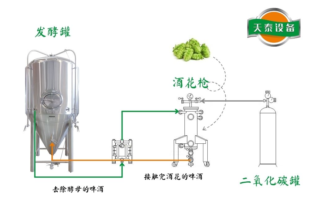 釀IPA的酒花干投怎么操作？